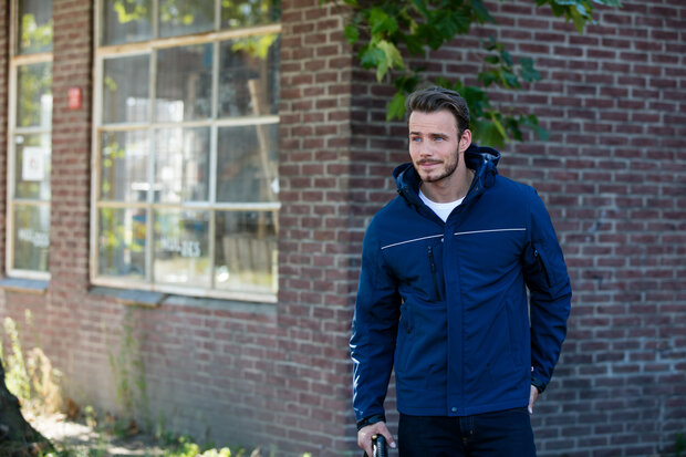 Winter Softshell Jacket Stockholm Black S t/m 5XL (Maat S t/m XL leverbaar vanaf 23-05-2024)