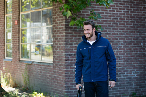 Winter Softshell Jacket Stockholm Black S t/m 5XL (Maat S t/m XL leverbaar vanaf 23-05-2024)