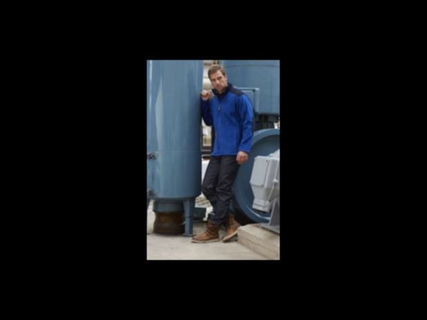 Fleecevest Trento Real Navy/Royal Blue  S  t/m  5XL 