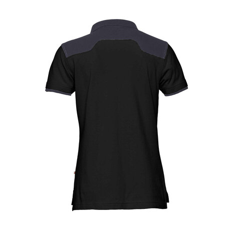 Poloshirt Tivoli Ladies Black / Graphite  XS t/m  XXL 