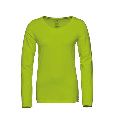 T-shirt Juna Long Sleeve Lime  XS t/m XXL (Let op: uitlopend!)