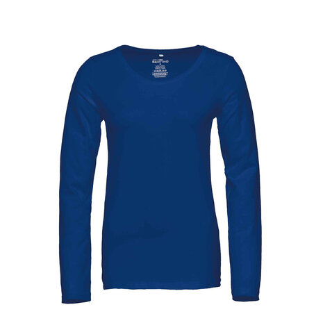 T-shirt Juna Long Sleeve Royal Blue XS t/m XXL 