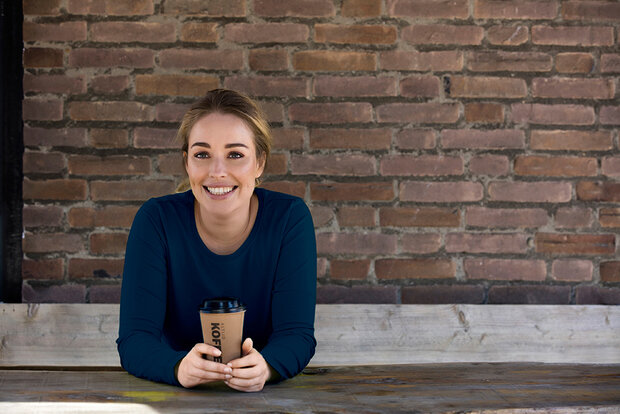 T-shirt Juna Long Sleeve Real Navy XS t/m XXL (Maat S niet leverbaar) (Let op: uitlopend!)