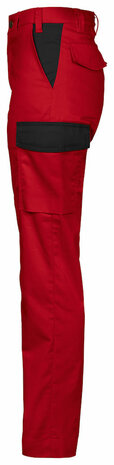 ProJob DAMES lange broek 2519  Rood