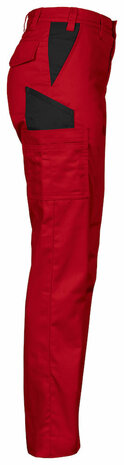 ProJob DAMES lange broek 2519  Rood