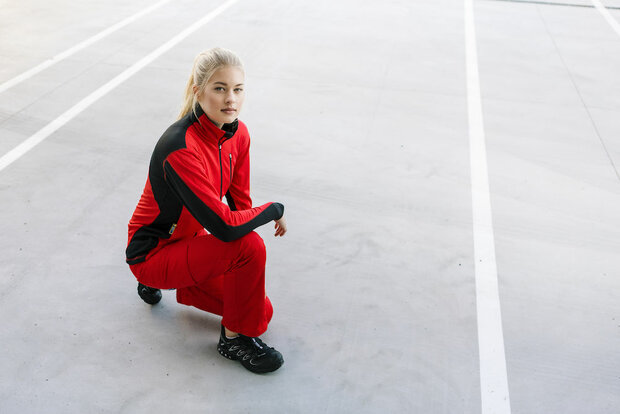 ProJob DAMES lange broek 2519  Rood