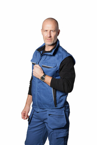 ProJob gevoerde Bodywarmer 5704  Grijs