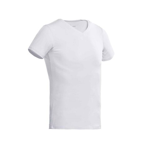 T-shirt Jonaz White  XS t/m 3XL (Maat M en XL niet leverbaar)