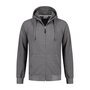 Hooded Sweatvest Reno Dark Grey  XS  t/m 3XL