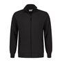 Sweatvest Ralph Black XS  t/m  5XL 