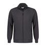 Sweatvest Ralph Dark Grey  XS  t/m 3XL 