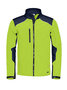 Softshell Jacket Tour Lime/Real Navy  S  t/m  5XL (Maat S, M en XL leverbaar vanaf 03-05-2024)