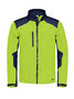 Softshell Jacket Tour Lime/Real Navy  S  t/m  5XL (Maat S t/m XL leverbaar vanaf 08-05-2024)