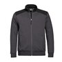 Sweatvest Toronto   Graphite / Black  S t/m 5XL (Maat L leverbaar vanaf 25-05-2025)