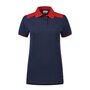 Poloshirt Tivoli Ladies Real Navy / Red  XS t/m  XXL