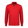 Zipsweater Roswell Red  S  t/m  5XL (Maat S en 3XL leverbaar vanaf 01-06-2025)