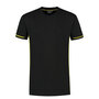 T-shirt Cal+ Black/Yellow S t/m 3XL (Leverbaar medio mei)