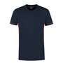 T-shirt Cal+ Real Navy/Red S t/m 3XL (Leverbaar medio mei)