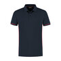 Poloshirt Carsen Real Navy/Red S t/m 5XL (Maat 4XL en 5XL leverbaar medio mei)