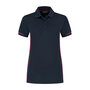 Poloshirt Carsen Ladies Real Navy/Red XS t/m XXL (Maat XS en XXL leverbaar medio mei)