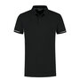 Poloshirt Carsen+ Black/Sport Grey S t/m 3XL (Leverbaar medio mei)