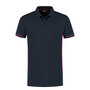 Poloshirt Carsen+ Real Navy/Red S t/m 3XL (Leverbaar medio mei)