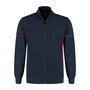 Sweatvest Colt Real Navy/Red S t/m 5XL (Maat 4XL en 5XL leverbaar medio mei)