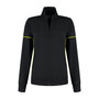 Sweatvest Colt Ladies Black/Yellow XS t/m XXL (Maat XS en XXL leverbaar medio juni)