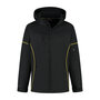 Softshell Jacket Curtis Black/Yellow S t/m 5XL (Maat 4XL en 5XL leverbaar medio mei)