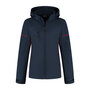 Softshell Jacket Curtis Ladies Real Navy/Red XS t/m XXL (Maat XS en XXL leverbaar medio juni)