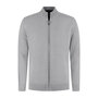 Zip cardigan Plano Sport Grey S t/m 3XL (Leverbaar vanaf 29-10-2025)