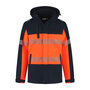 Softsthell Jacket Hinto Real Navy/Fluor Orange S t/m 5XL