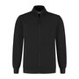 Sweatvest Luis Black XS t/m 6XL (Leverbaar januari 2026)
