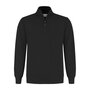 Zipsweater Lux Black XS t/m 6XL (Leverbaar januari 2026)