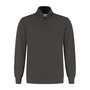 Zipsweater Lux Charcoal XS t/m 6XL (Leverbaar januari 2026)