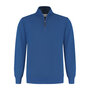 Zipsweater Lux Cobalt Blue XS t/m 6XL (Leverbaar januari 2026)