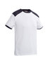 T-Shirt Ti&euml;sto  White / Graphite  S t/m 5XL (Maat 3XL leverbaar vanaf 26-04-2024)