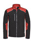 Softshell Jacket Tour Black/Red   S  t/m  5XL (Maat 3XL leverbaar vanaf 22-05-2025)