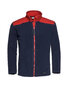 Trento Fleecevest Real Navy/Red  S  t/m 5XL 