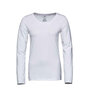 T-shirt Juna Long Sleeve White  XS t/m XXL 