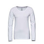 T-shirt Juna Long Sleeve White  M t/m XXL (Let op: uitlopend!)