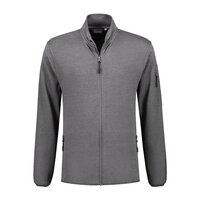 Sweatvest Berlin Dark Grey  XS  t/m 5XL (Uitlopende kleur)