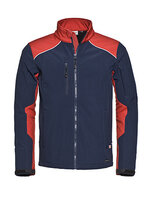 Softshell Jacket Tour Real Navy/Red   S  t/m  5XL 
