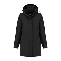 Parka Santiago Ladies Black XS t/m XXL 