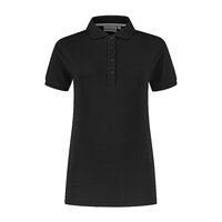 Poloshirt Max Ladies Black XS  t/m  XXL Nieuw! 