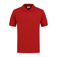 Poloshirt Lisbon True Red XS t/m 7XL (Maat 4XL leverbaar vanaf 16-10-2025)