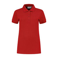 Poloshirt Leeds Ladies True Red XS t/m 6XL (Maat 4XL leverbaar medio februari 2026)