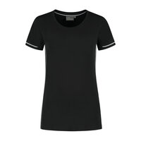 T-shirt Cal Ladies Black/Sport Grey XS t/m XXL 