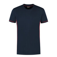 T-shirt Cal+ Real Navy/Red S t/m 3XL 
