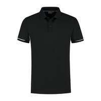 Poloshirt Carsen Black/Sport Grey S t/m 5XL 